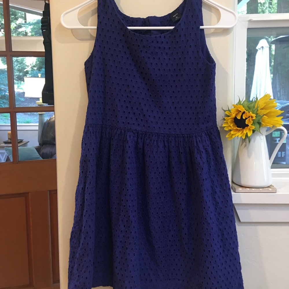 Dark blue girls Gap dress size 10